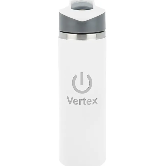 h2go Pilot Vacuum Bottle - 21 oz. - Laser Engraved