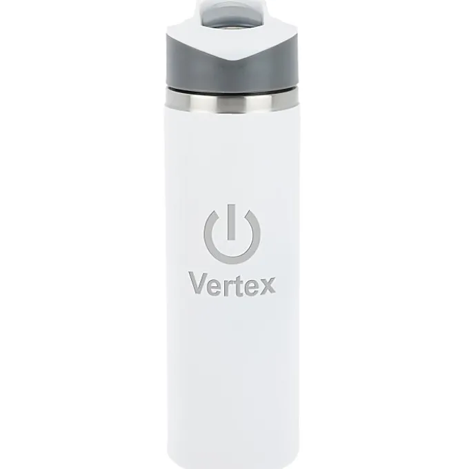 h2go Pilot Vacuum Bottle - 21 oz. - Laser Engraved