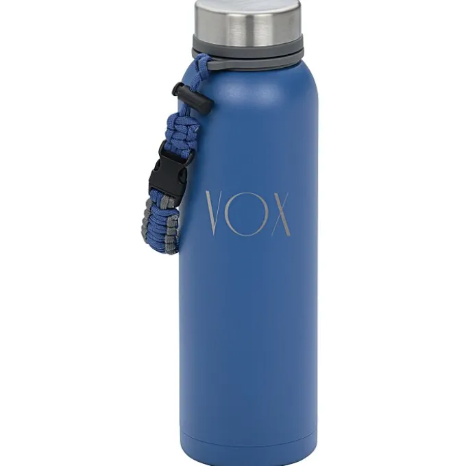 h2go Pine Vacuum Bottle with Carrying Handle - 32 oz - Laser Engraved