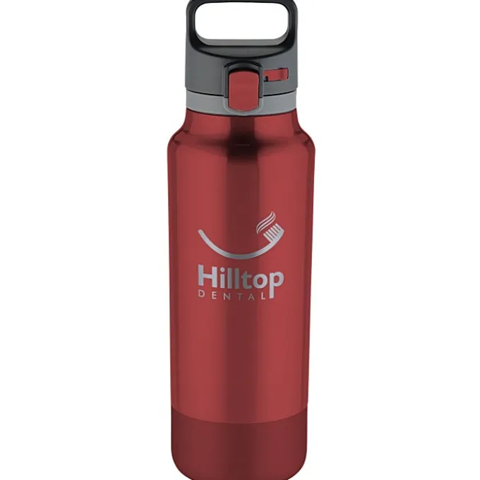 h2go Ranger Vacuum Bottle - 25 oz. - Laser Engraved