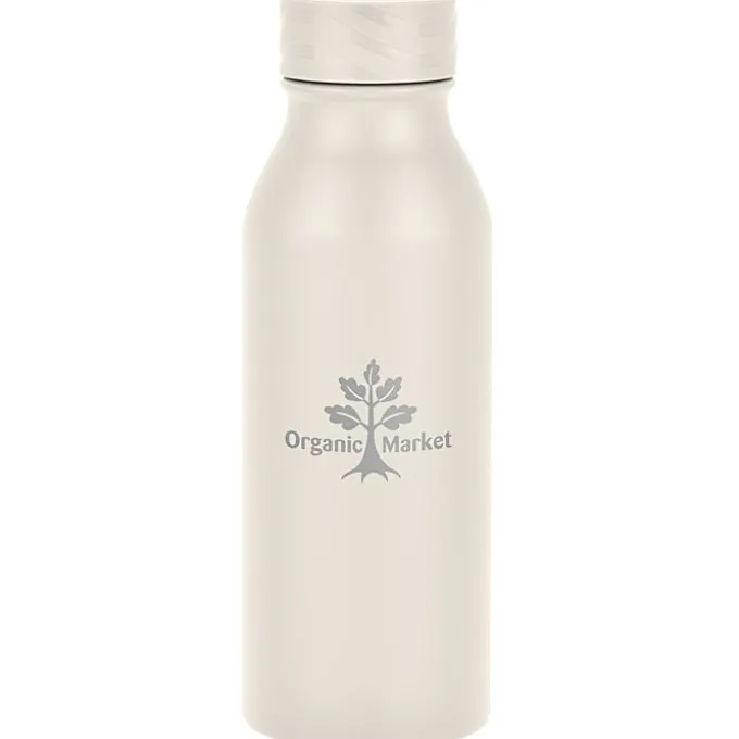 h2go Slant Stainless Bottle - 25 oz - Laser Engraved