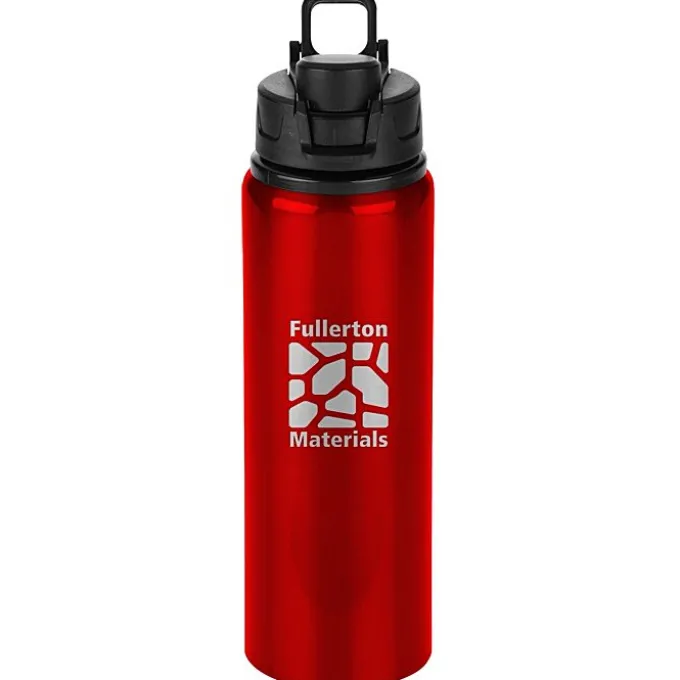 h2go Surge Aluminum Bottle - 28 oz. - Laser Engraved