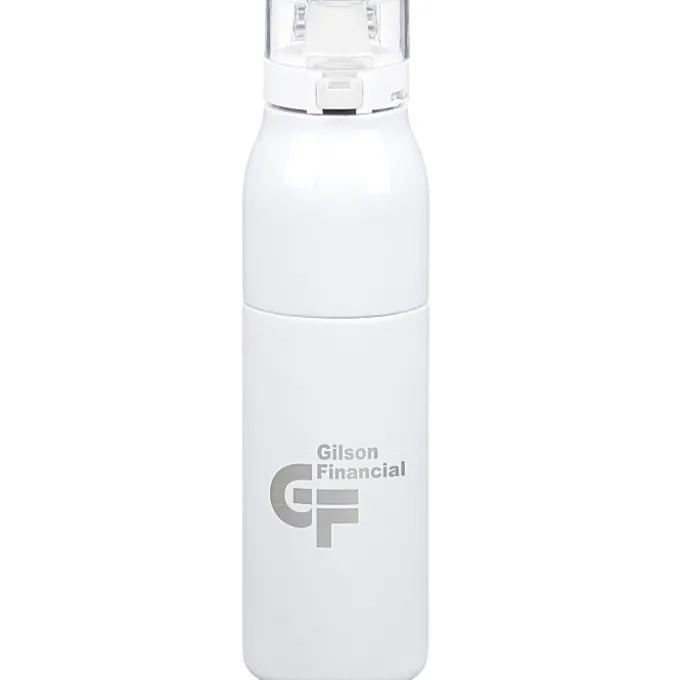 h2go Vigor Stainless Bottle - 25 oz - Laser Engraved