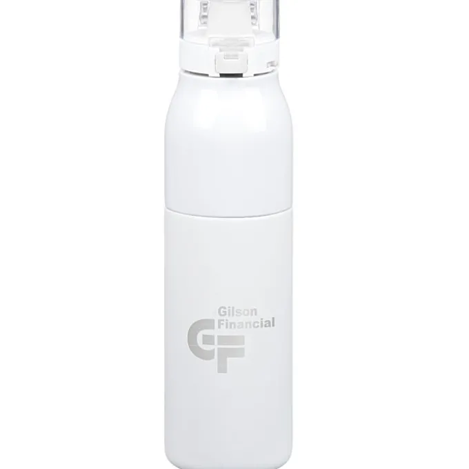 h2go Vigor Stainless Bottle - 25 oz - Laser Engraved