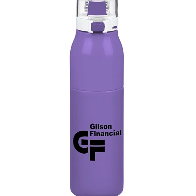 h2go Vigor Stainless Bottle - 25 oz. - 24 hr