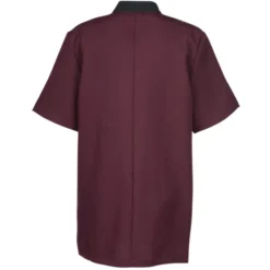 Hidden Placket Solid Housekeeping Tunic - Ladies'