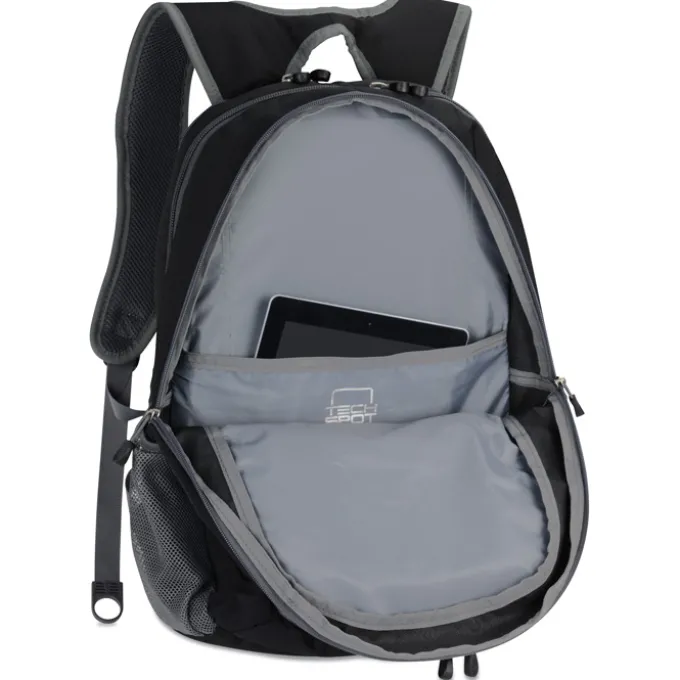 High Sierra Overtime Fly-By Laptop Backpack - Embroidered