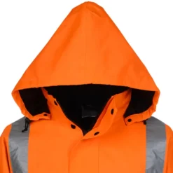 High Visibility Safety Waterproof Parka