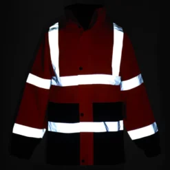 High Visibility Safety Waterproof Parka
