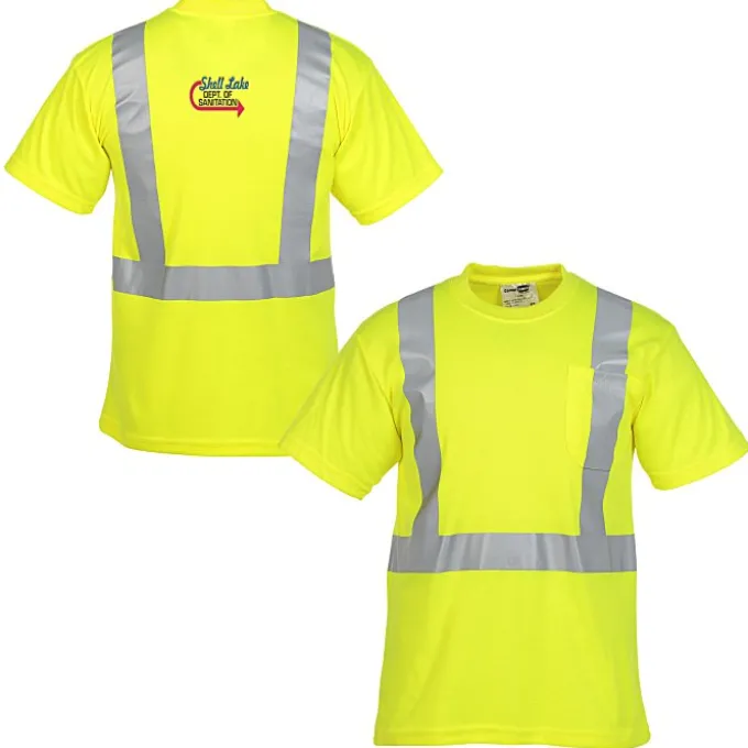 High Visibility Short Sleeve Safety T-Shirt