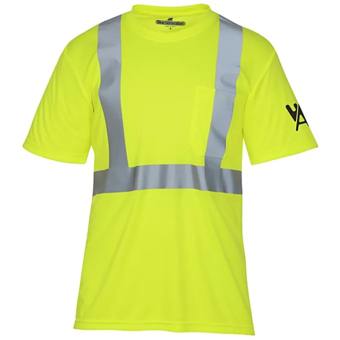 High Vis Reflective Pocket T-Shirt