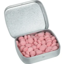 Hinged Mint Tin with Full Color Dome - Small