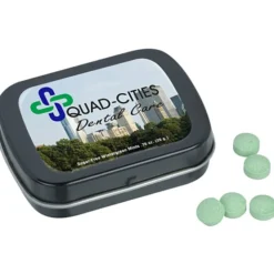 Hinged Mint Tin with Full Color Dome - Small