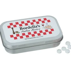 Hinged Mint Tin with Full Color Dome - Large - 24 hr