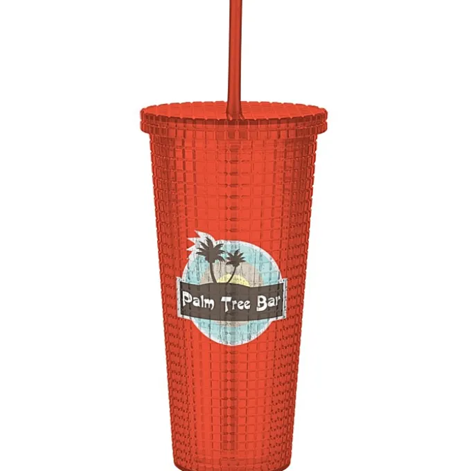 Hip to be Square Tumbler with Straw - 20 oz