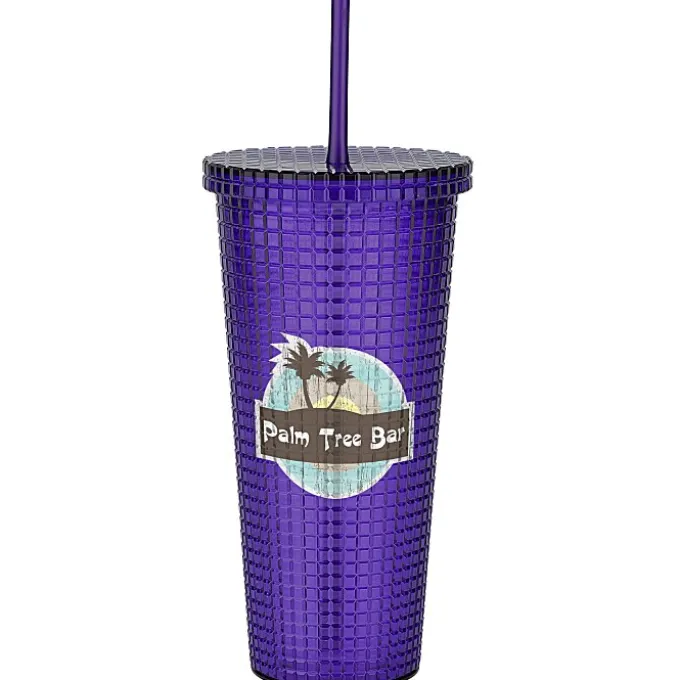 Hip to be Square Tumbler with Straw - 20 oz