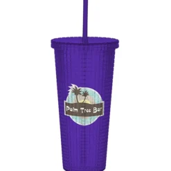 Hip to be Square Tumbler with Straw - 20 oz