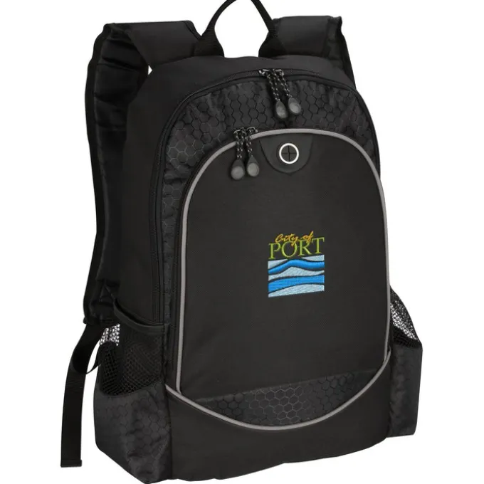 Hive Laptop Backpack - Embroidered