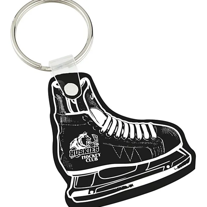 Hockey Skate Soft Keychain - Opaque