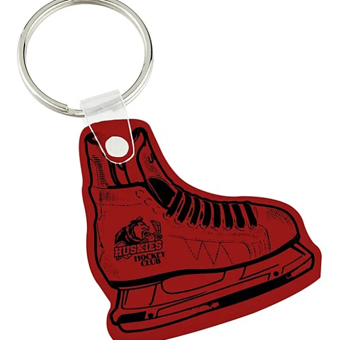 Hockey Skate Soft Keychain - Opaque