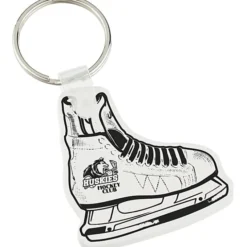 Hockey Skate Soft Keychain - Opaque
