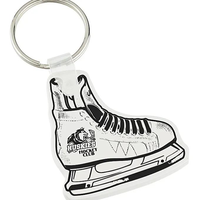 Hockey Skate Soft Keychain - Opaque