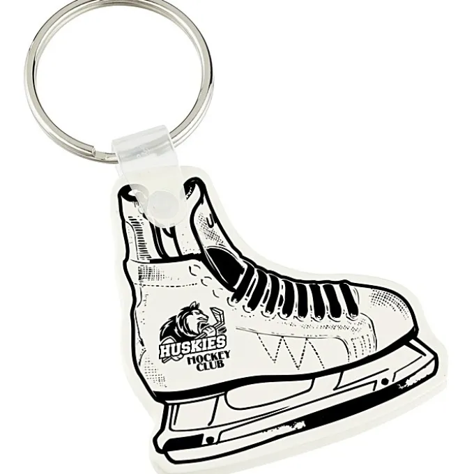 Hockey Skate Soft Keychain - Opaque