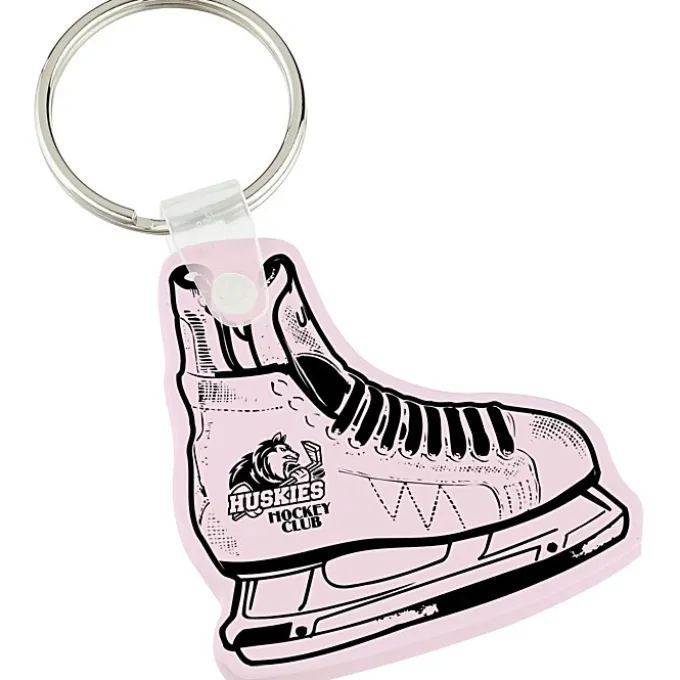 Hockey Skate Soft Keychain - Opaque