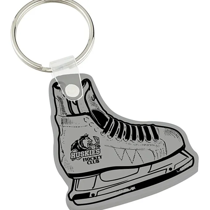 Hockey Skate Soft Keychain - Opaque