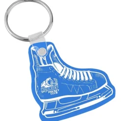 Hockey Skate Soft Keychain - Translucent