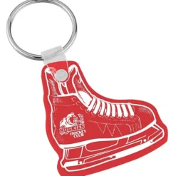 Hockey Skate Soft Keychain - Translucent