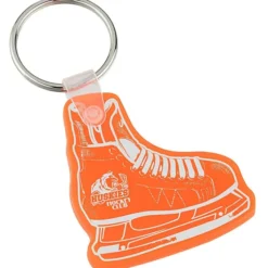 Hockey Skate Soft Keychain - Translucent