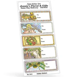 Holiday Stickers - Traditional