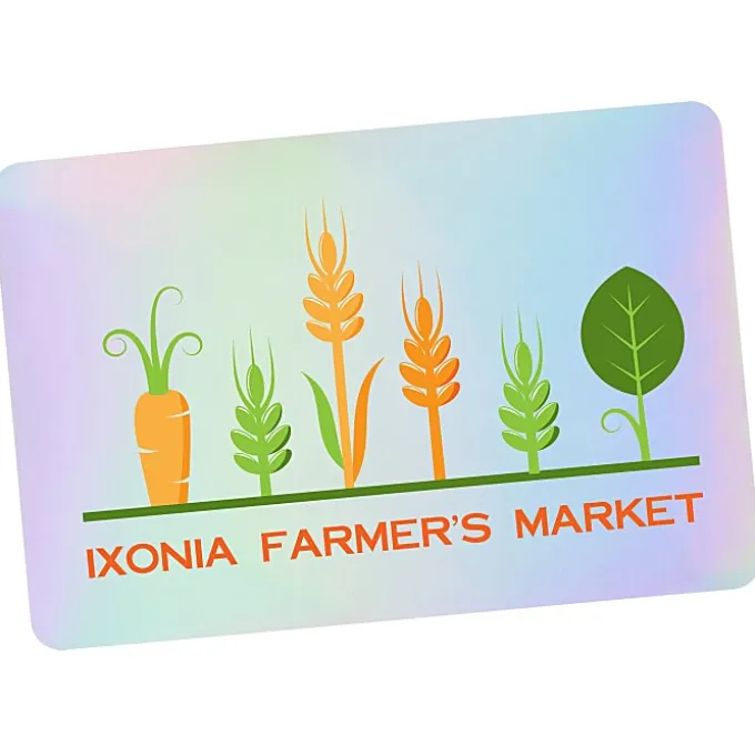 Holographic Sticker - Rectangle - 3 inches x 4 inches