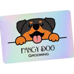 Holographic Sticker - Rectangle - 3 inches x 5 inches