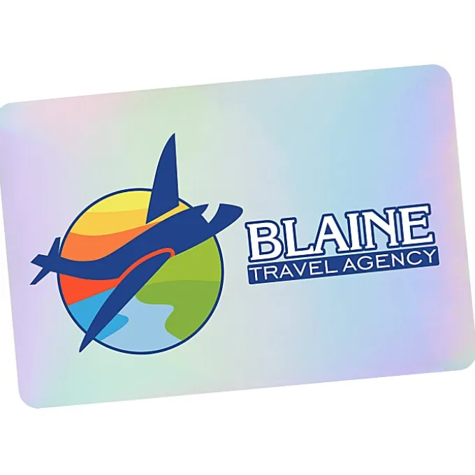 Holographic Sticker - Rectangle - 4 inches x 6 inches