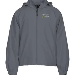 Hooded Raglan Athletic Jacket