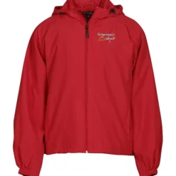 Hooded Raglan Athletic Jacket