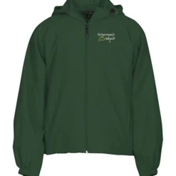 Hooded Raglan Athletic Jacket