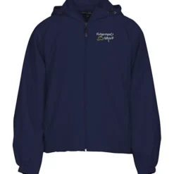 Hooded Raglan Athletic Jacket