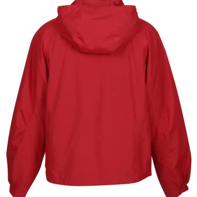 Hooded Raglan Athletic Jacket