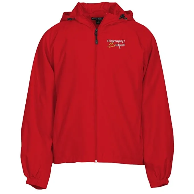 Hooded Raglan Athletic Jacket - 24 hr