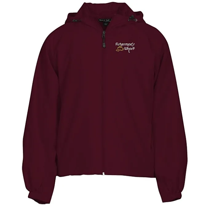 Hooded Raglan Athletic Jacket - 24 hr