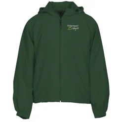 Hooded Raglan Athletic Jacket - 24 hr