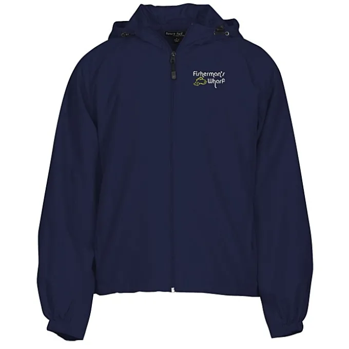 Hooded Raglan Athletic Jacket - 24 hr