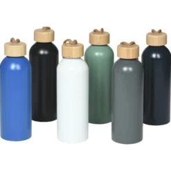 Horicon Aluminum Bottle with Bamboo Lid - 25 oz.