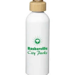Horicon Aluminum Bottle with Bamboo Lid - 25 oz.