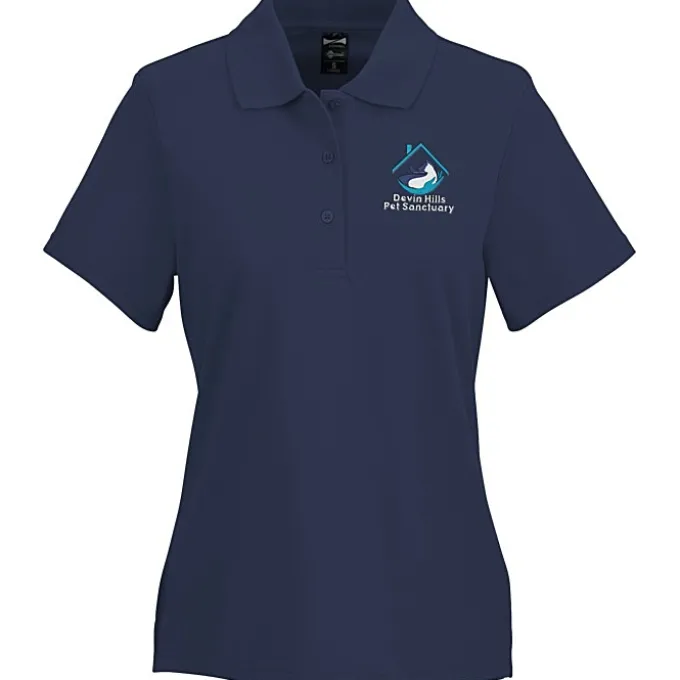 Hudson Modern Pique Polo - Ladies'