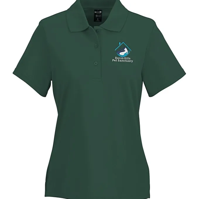 Hudson Modern Pique Polo - Ladies'