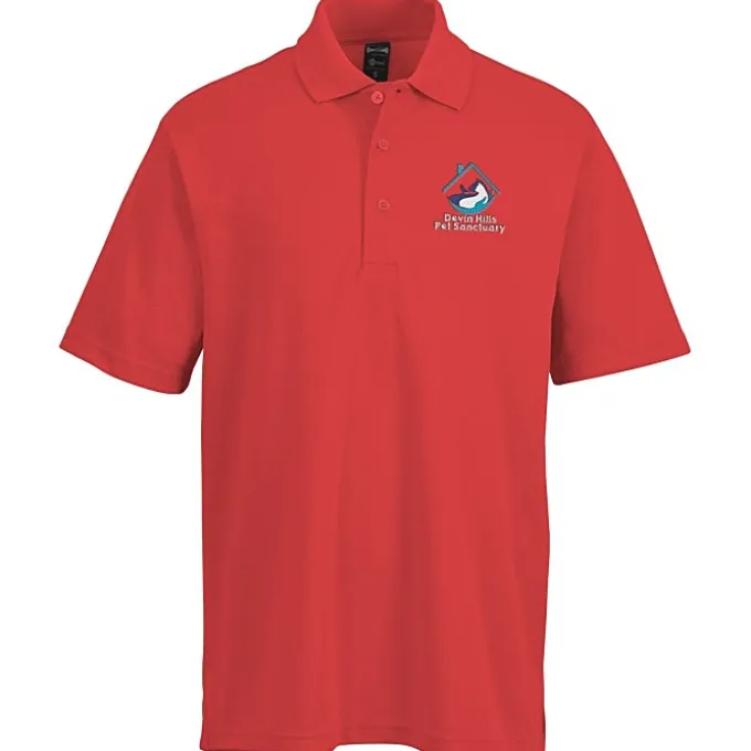 Hudson Modern Pique Polo - Men's